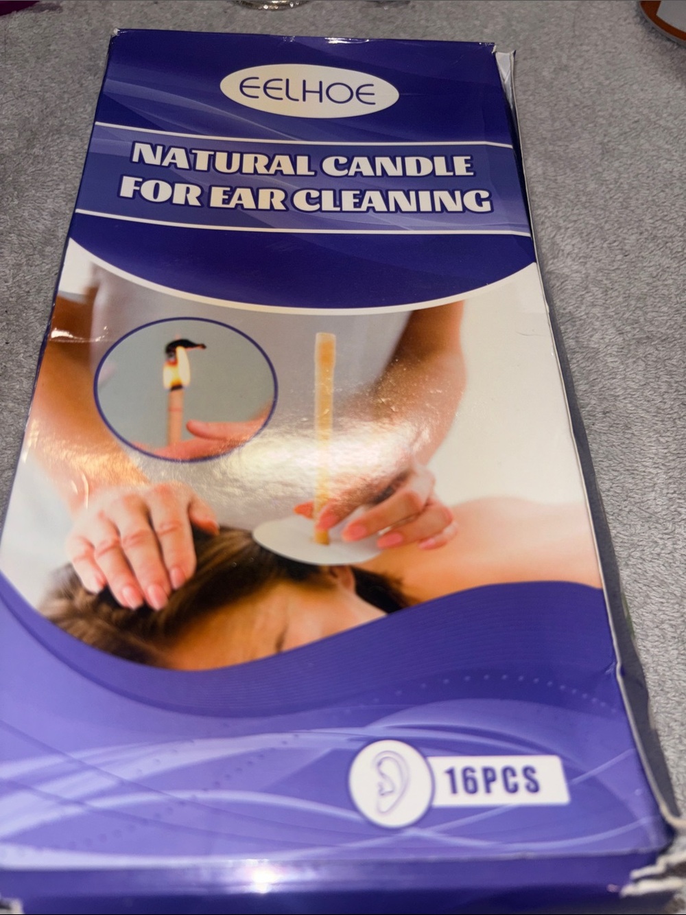Natural Ear Cleaning Candles - Purple Pack, 16pcs